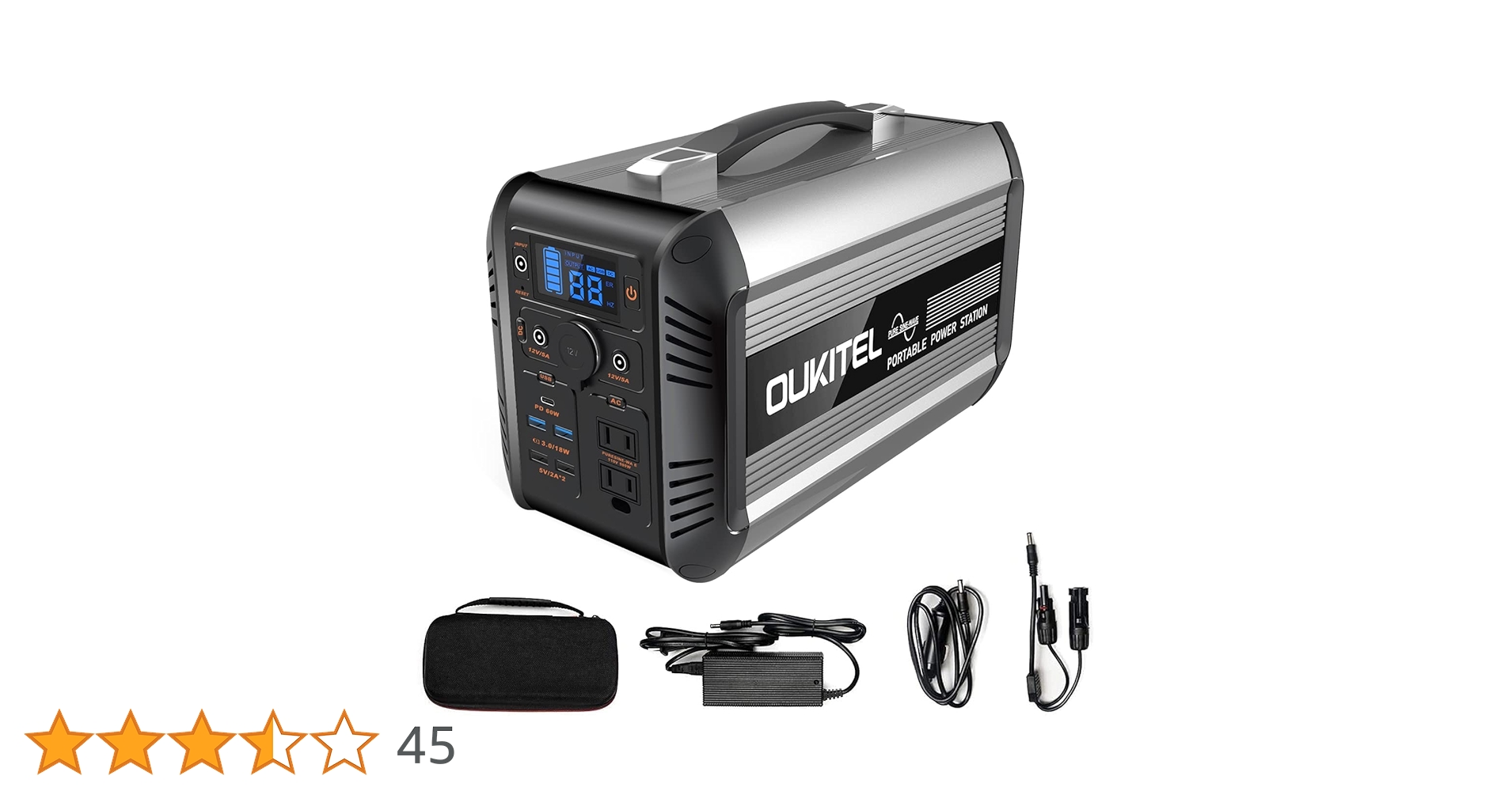 OUKITEL ポータブル電源ステーション 2e883347e5004153e198ff18123b61